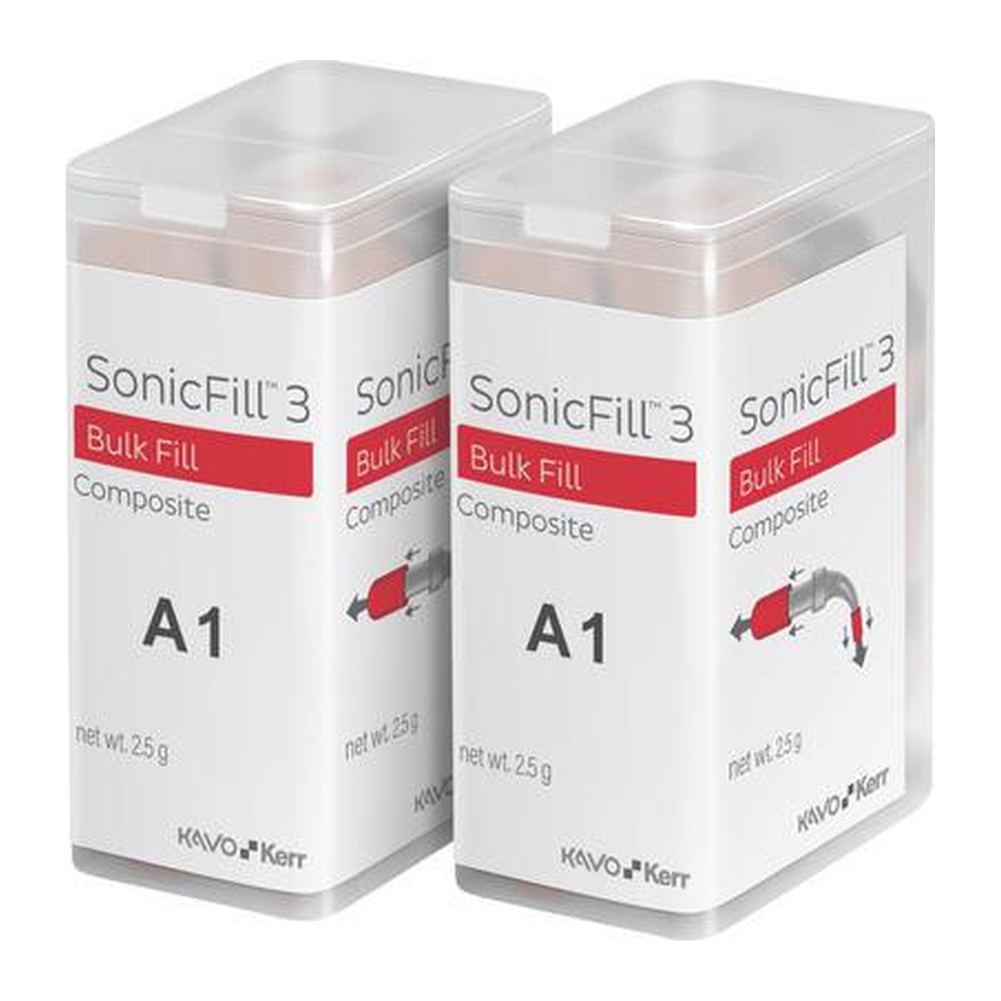 Kerr SonicFill 3 Bulk-Fill Sonic-Activated Composite – 20-Capsule Refill – A2 — Short expiry