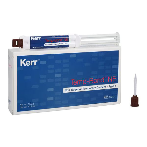 Kerr Temp-Bond NE dental cement kit on a white background 33217