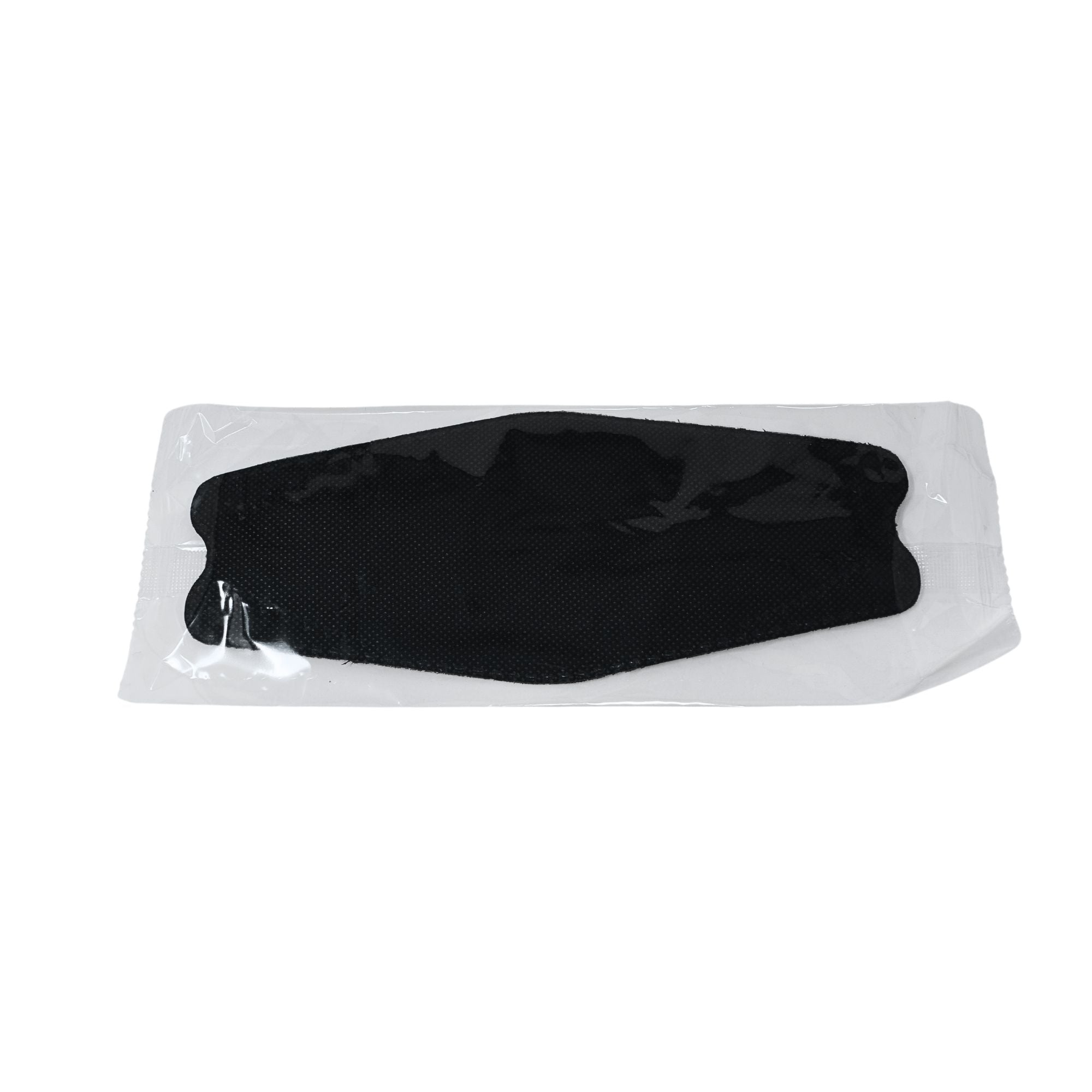 Individually sealed KF94 face mask black 4-layer high-filtration disposable protective mask for hygiene and safety