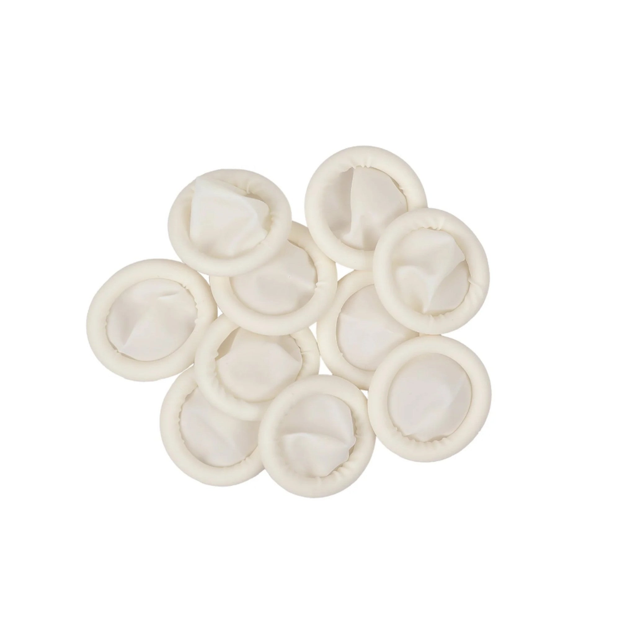 Pack of 144 latex finger cots for medical and dental procedures small medium large sizes available