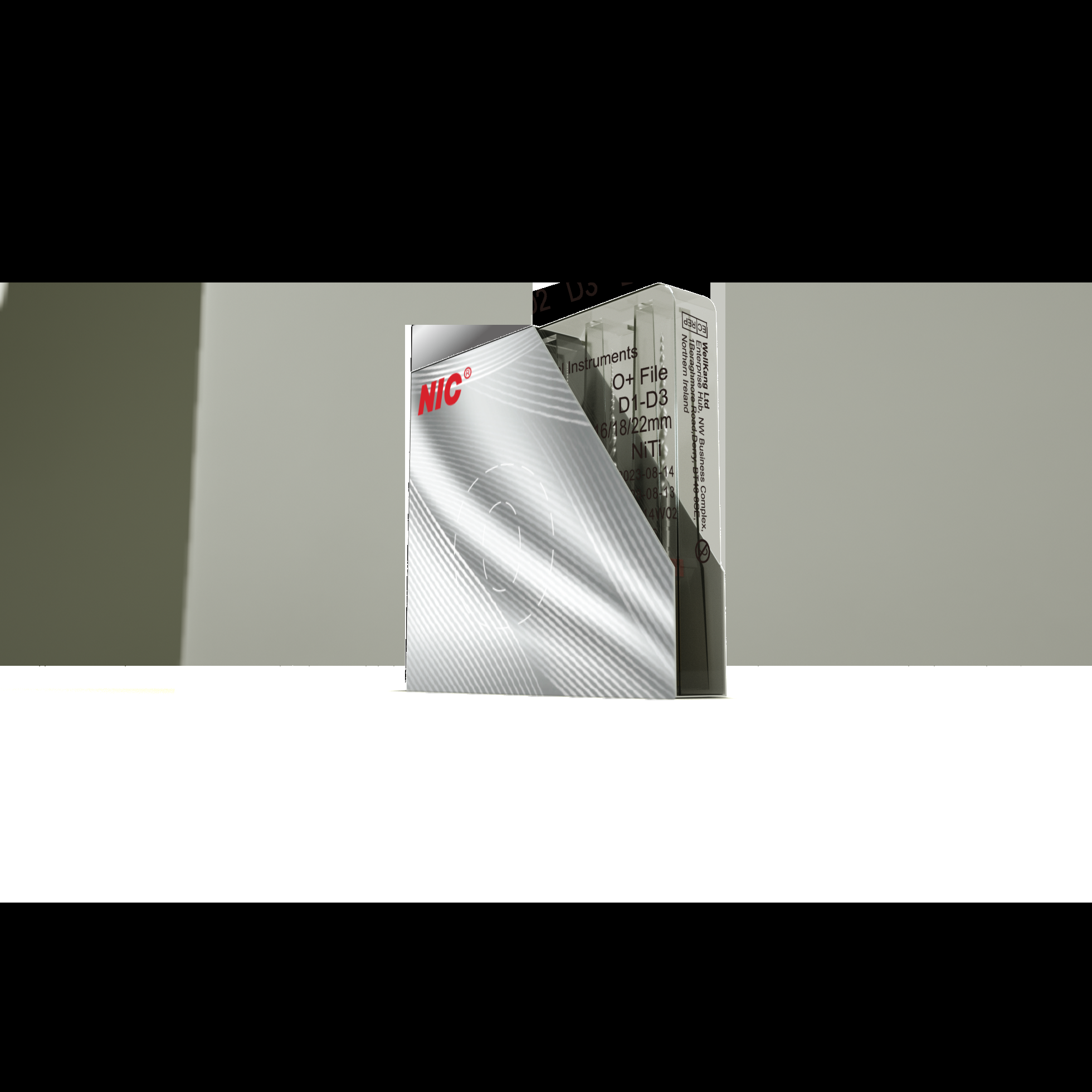 NIC O File Retreatment Rotary File NiTi 6/Pk | EBIKO Dental