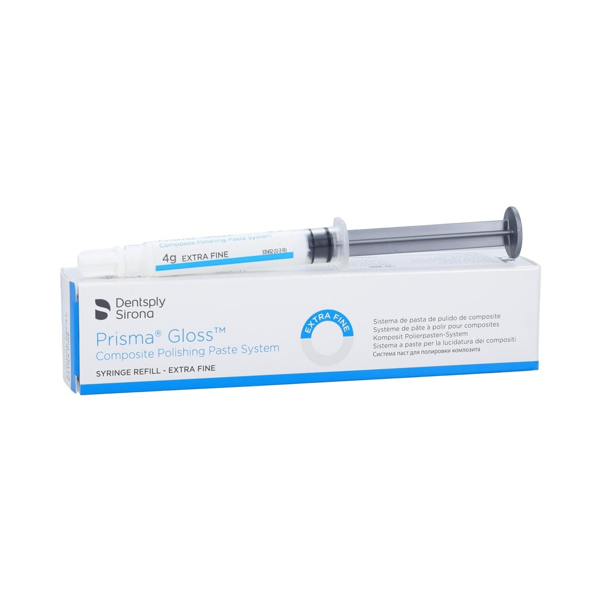 Dentsply Prisma Gloss Extra Fine Composite Polishing Paste 4g | EBIKO Dental