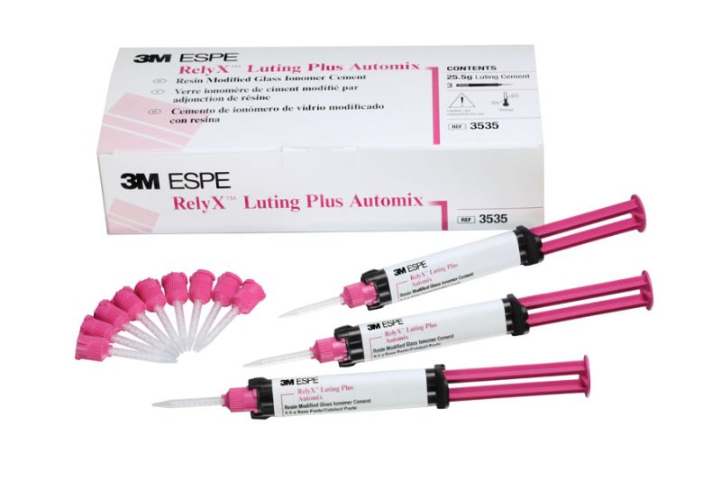 RelyX Luting Plus Automix Value Pack, 3 Syringes