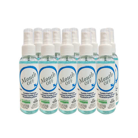 Micrylium Mouth Off Portable Freshening Spray β 60 mL (10-Pack)