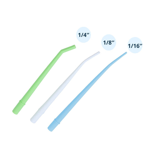 Surgical Aspirator Tips - 3 Sizes - 25/pk
