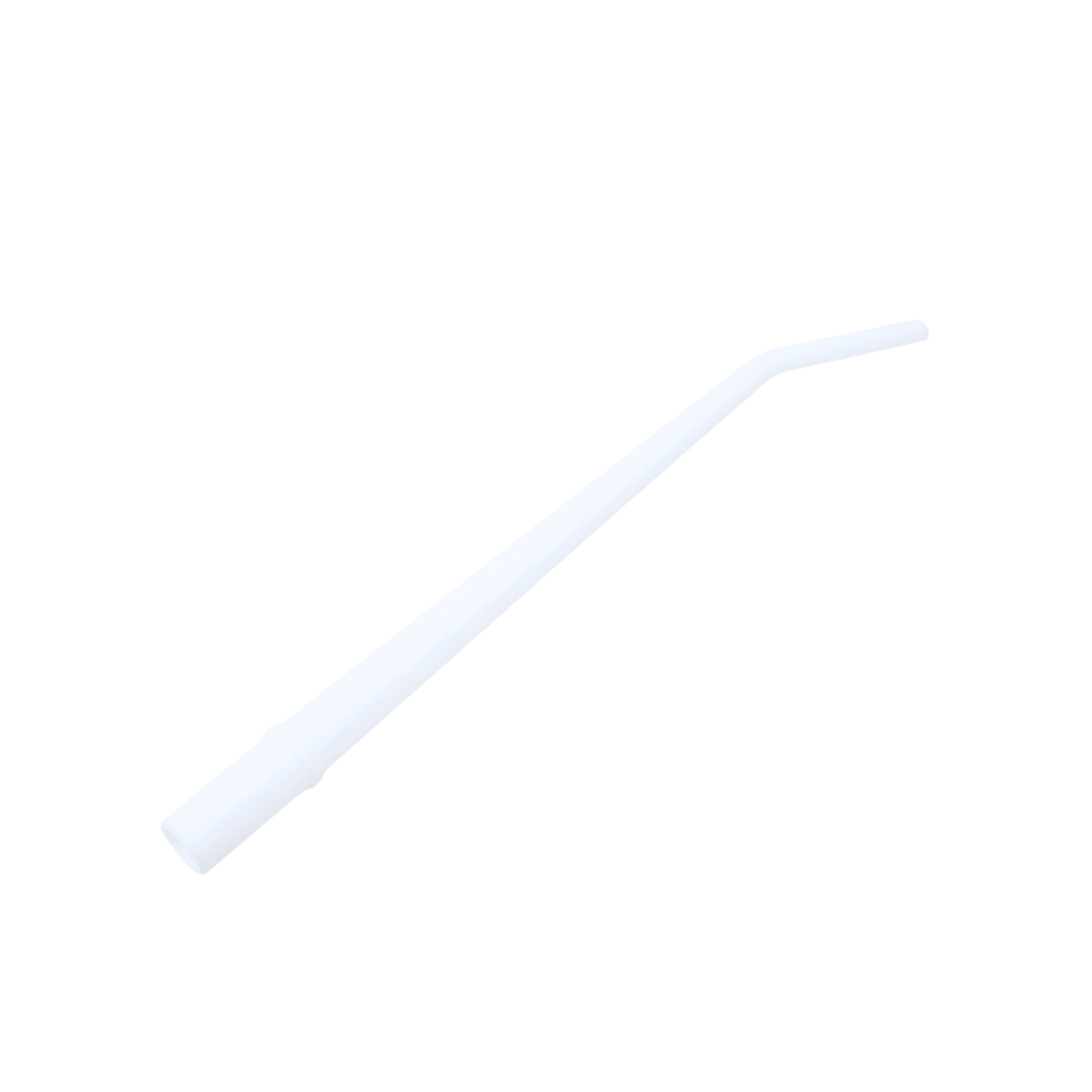EBIKO white surgical aspirator suction tip for oral surgery, autoclavable, 25 per pack