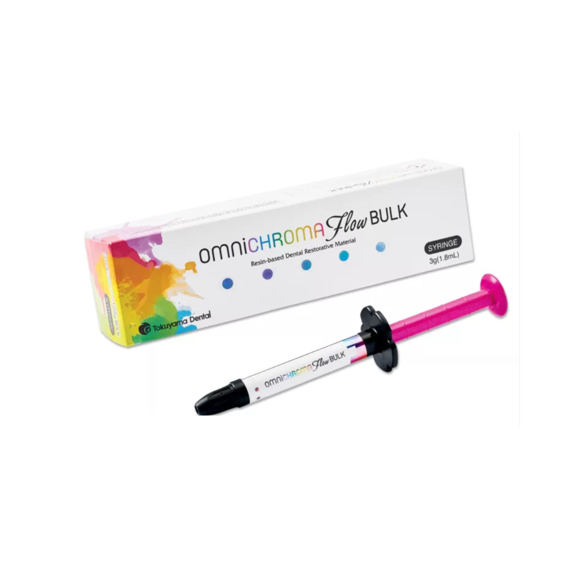 tokuyama omnichroma bulk flow syringe 3g universal composite