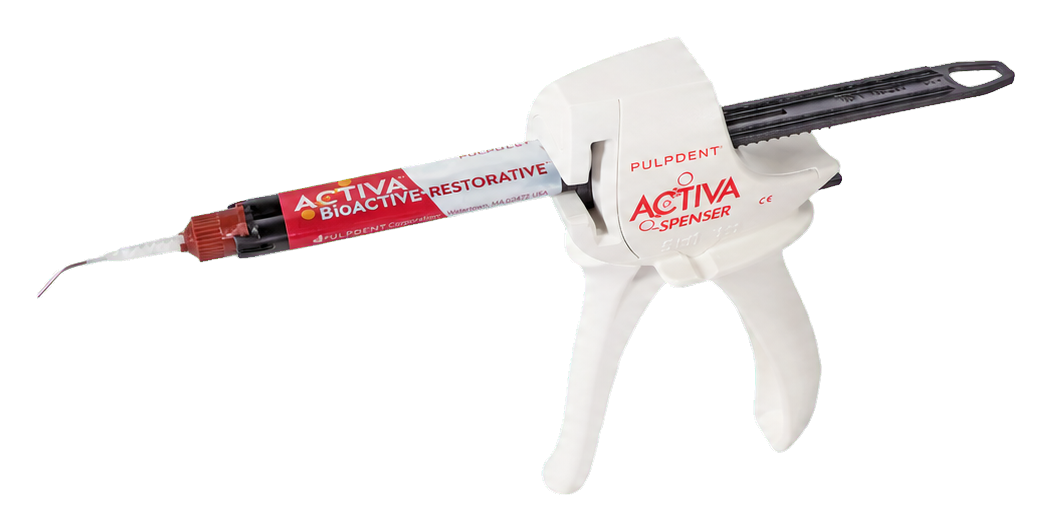 Pulpdent ACTIVA BioACTIVE-RESTORATIVE dispenser