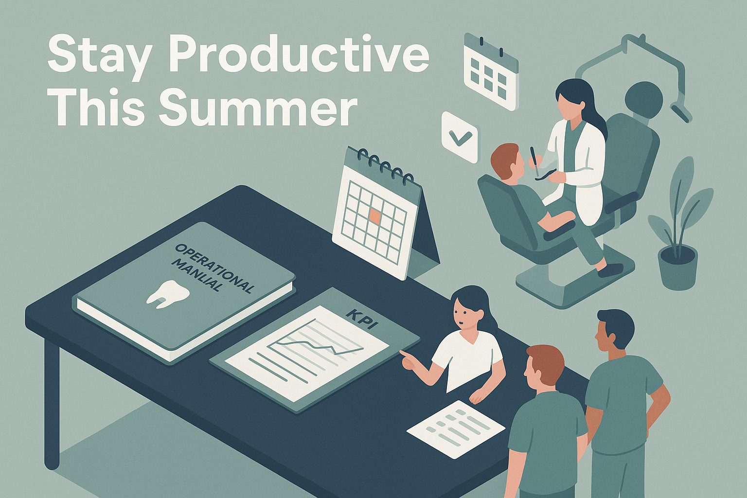 Keep Your Dental Team Productive This Summer! ☀️🦷