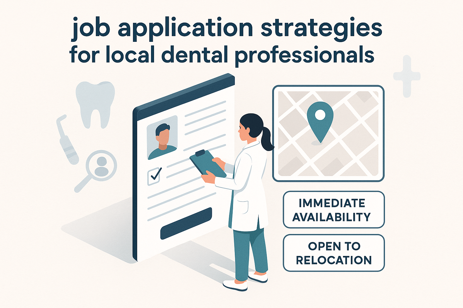 Navigating the Relocation Question in Dental Job Applications! 🚀