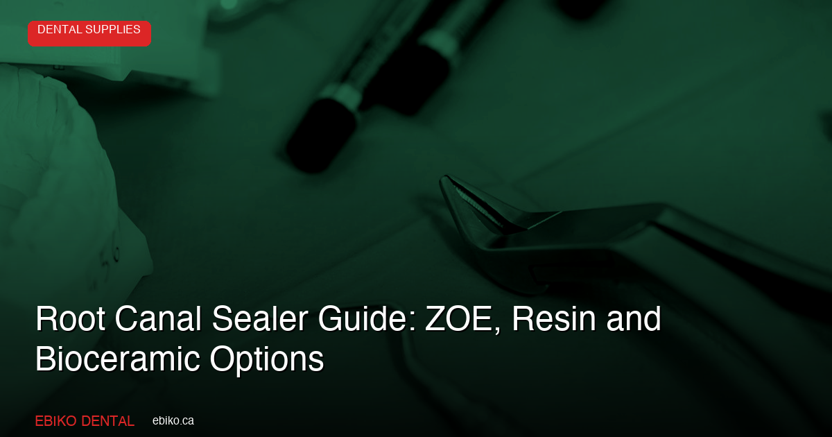 Root Canal Sealer Guide: ZOE, Resin and Bioceramic Options - EBIKO Dental Blog