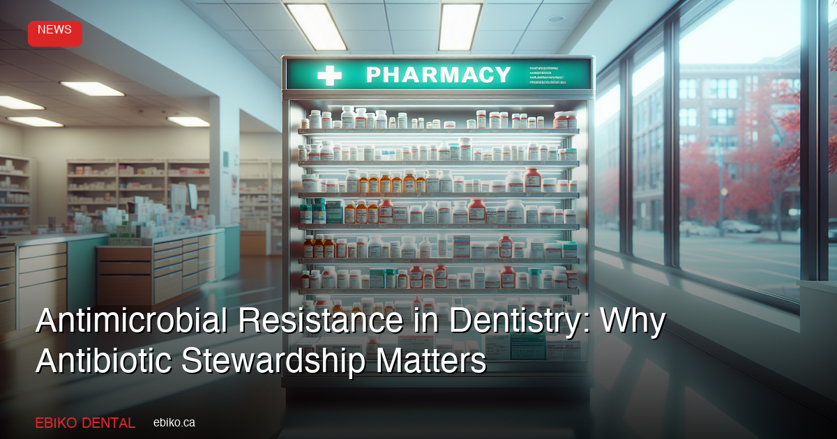 Antimicrobial Resistance in Dentistry: Why Antibiotic Stewardship Matters for Your Practice - EBIKO Dental Blog