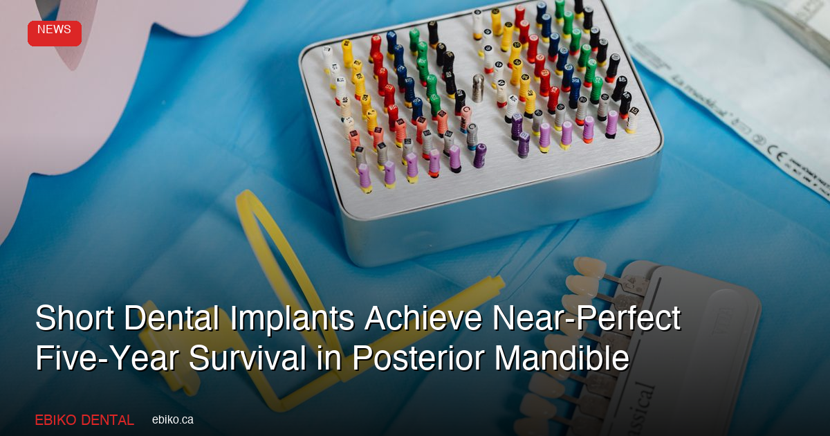 Five-Year Study Confirms Short Dental Implants Match Standard-Length Results in the Posterior Mandible - EBIKO Dental Blog
