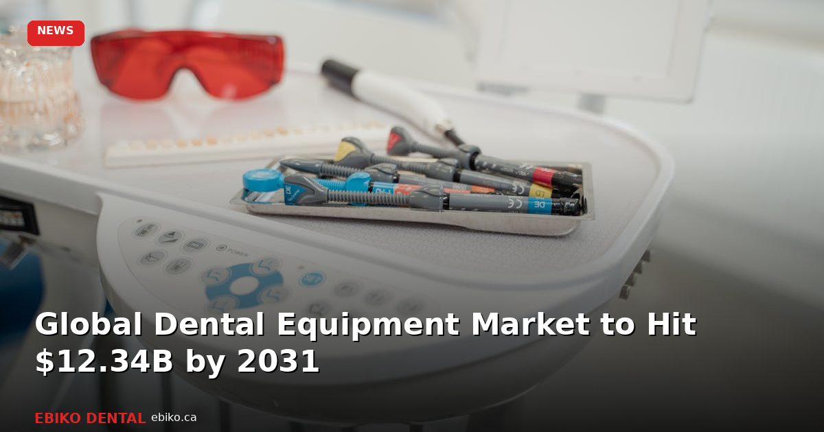 Global Dental Equipment Market to Hit $12.34B by 2031: What Canadian Practices Should Know - EBIKO Dental Blog