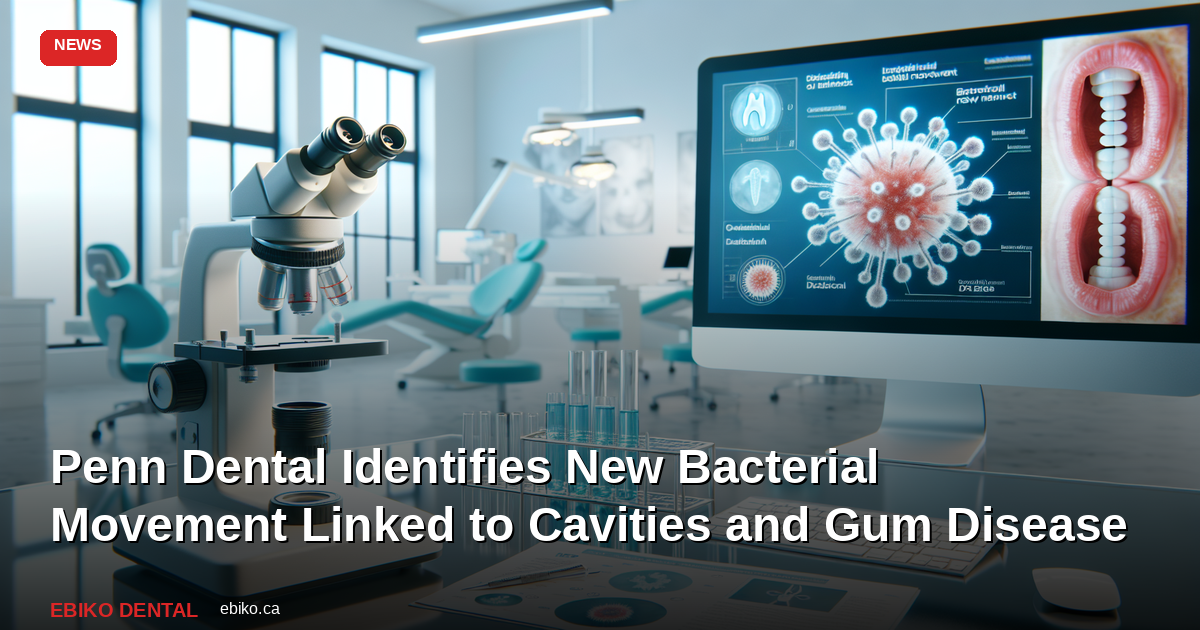 Penn Dental Discovers New Bacterial Movement Behind Cavities and Gum Disease - EBIKO Dental Blog