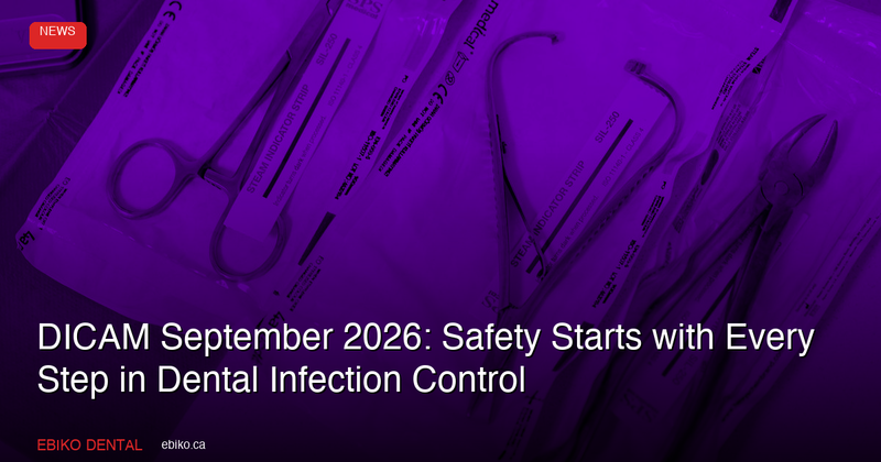 DICAM September 2026: Safety Starts with Every Step in Dental Infection Control