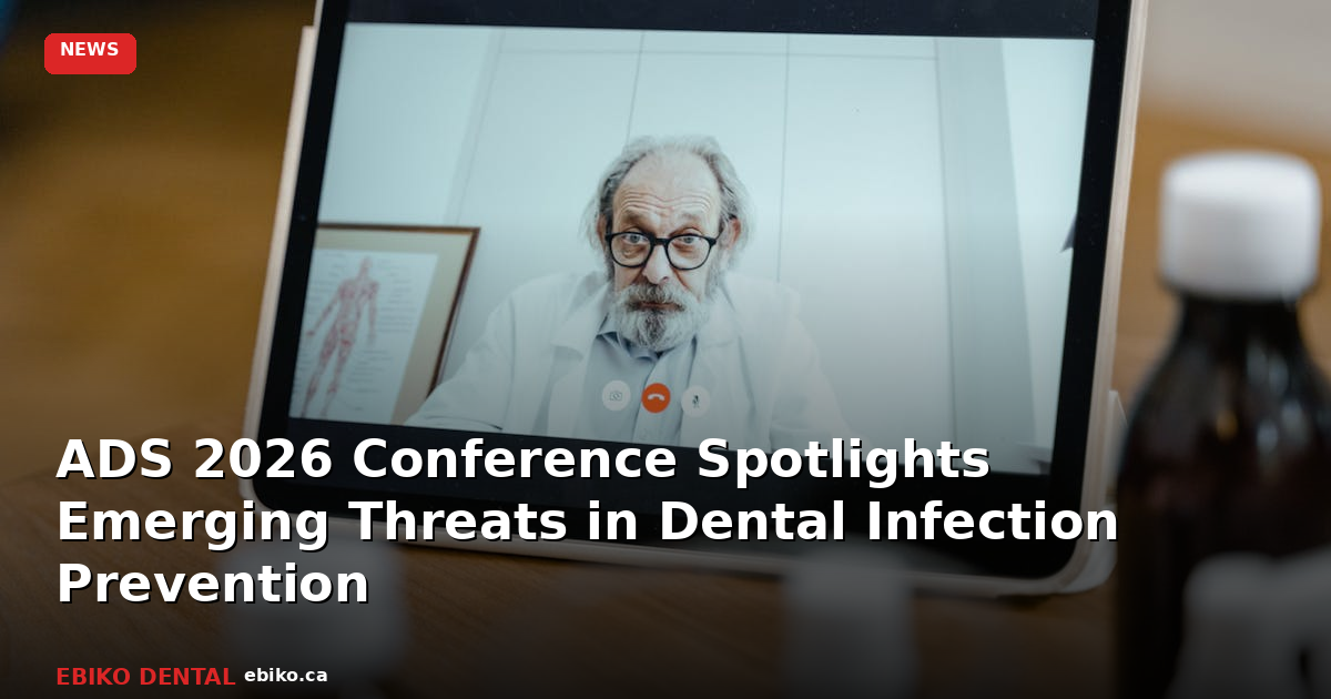 ADS 2026 Conference Spotlights Emerging Threats in Dental Infection Prevention - EBIKO Dental Blog