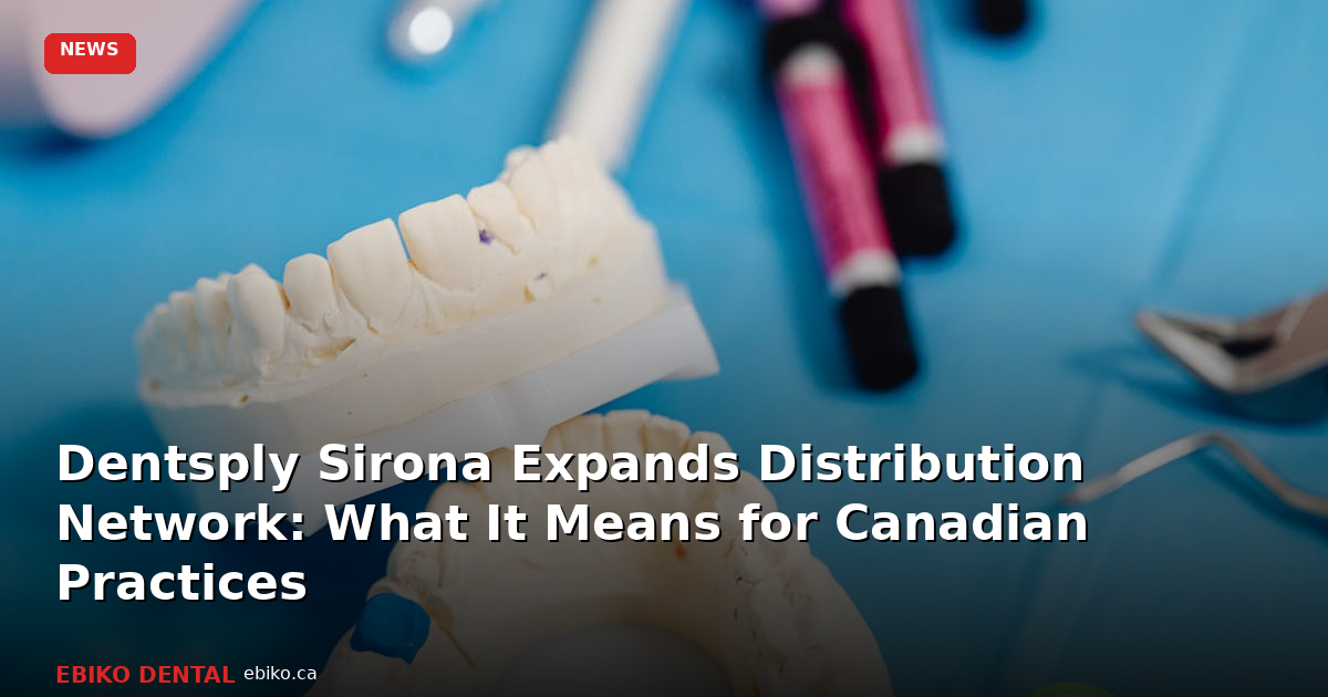 Dentsply Sirona Expands Distribution Network with Atlanta Dental Supply: What Canadian Practices Should Know - EBIKO Dental Blog