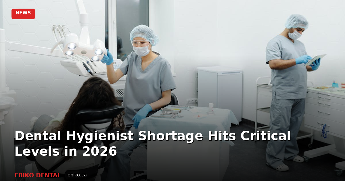 Dental Hygienist Shortage Hits Critical Levels in 2026: How Practices Are Adapting - EBIKO Dental Blog