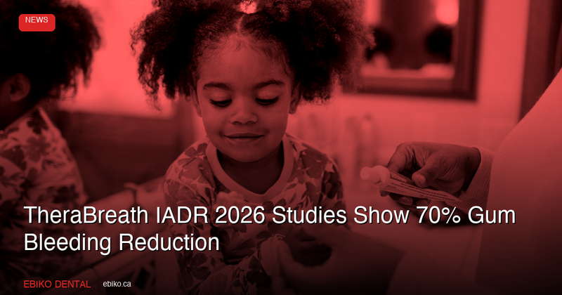 TheraBreath Unveils Eight Clinical Studies at IADR 2026: 70% Gum Bleeding Reduction Reported