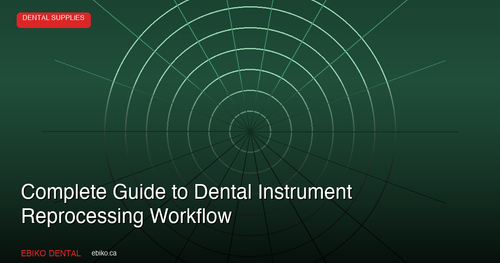 Complete Guide to Dental Instrument Reprocessing: From Contaminated to Sterile in 7 Steps