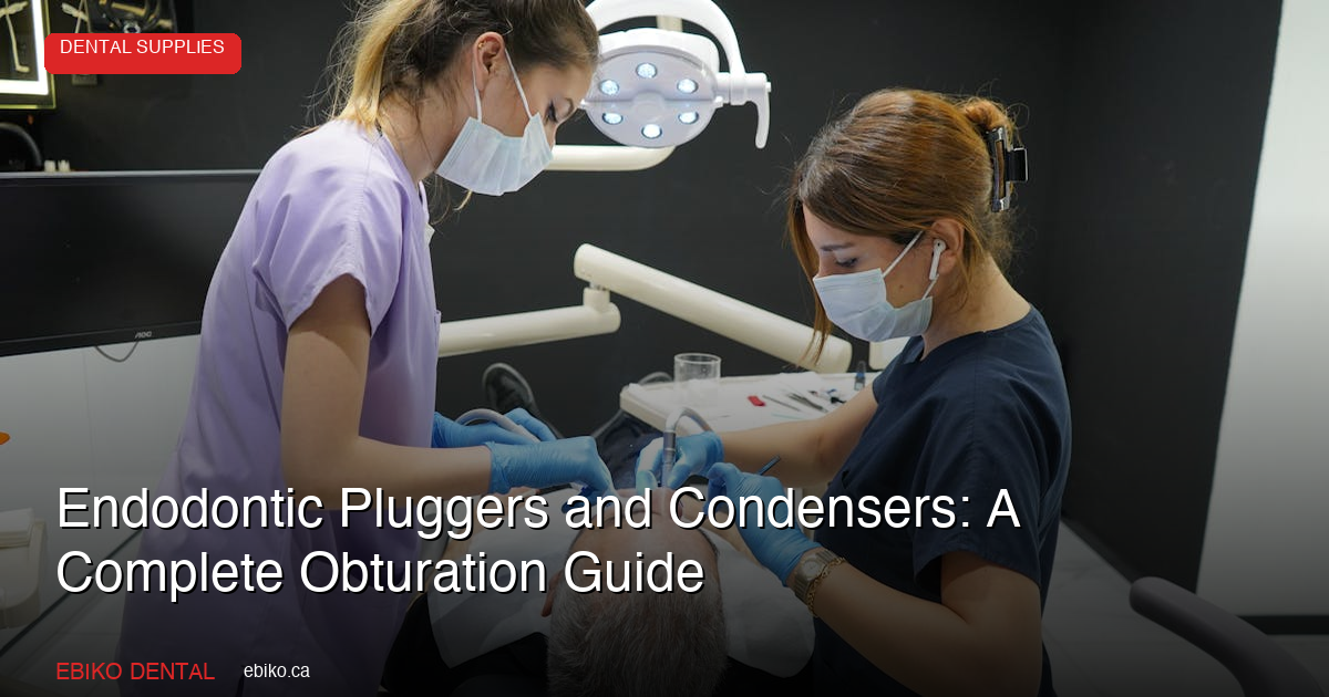 Endodontic Pluggers and Condensers: A Complete Obturation Instrument Guide - EBIKO Dental Blog