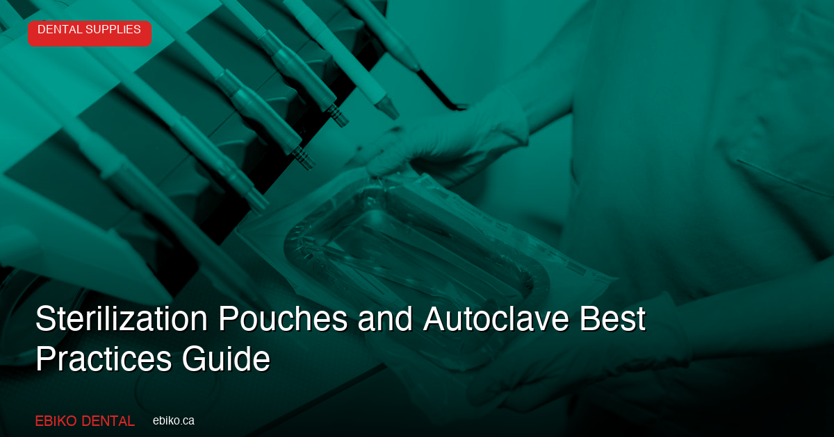 Complete Guide to Sterilization Pouches and Autoclave Best Practices for Canadian Dental Clinics - EBIKO Dental Blog