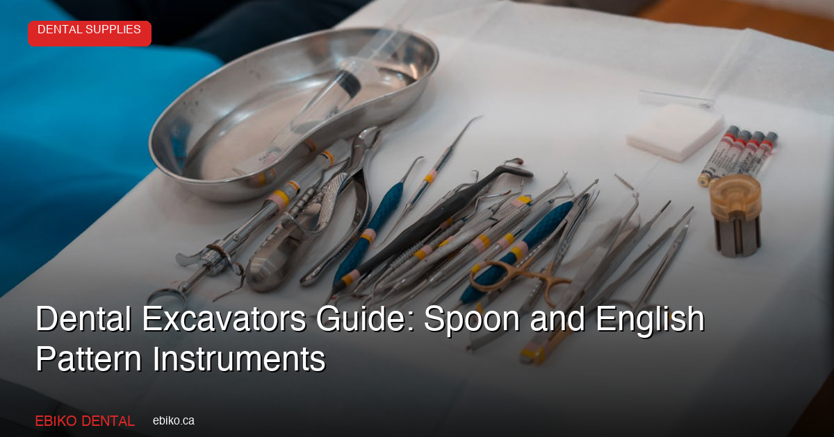 Dental Excavators Guide: Spoon and English Pattern Instruments - EBIKO Dental Blog