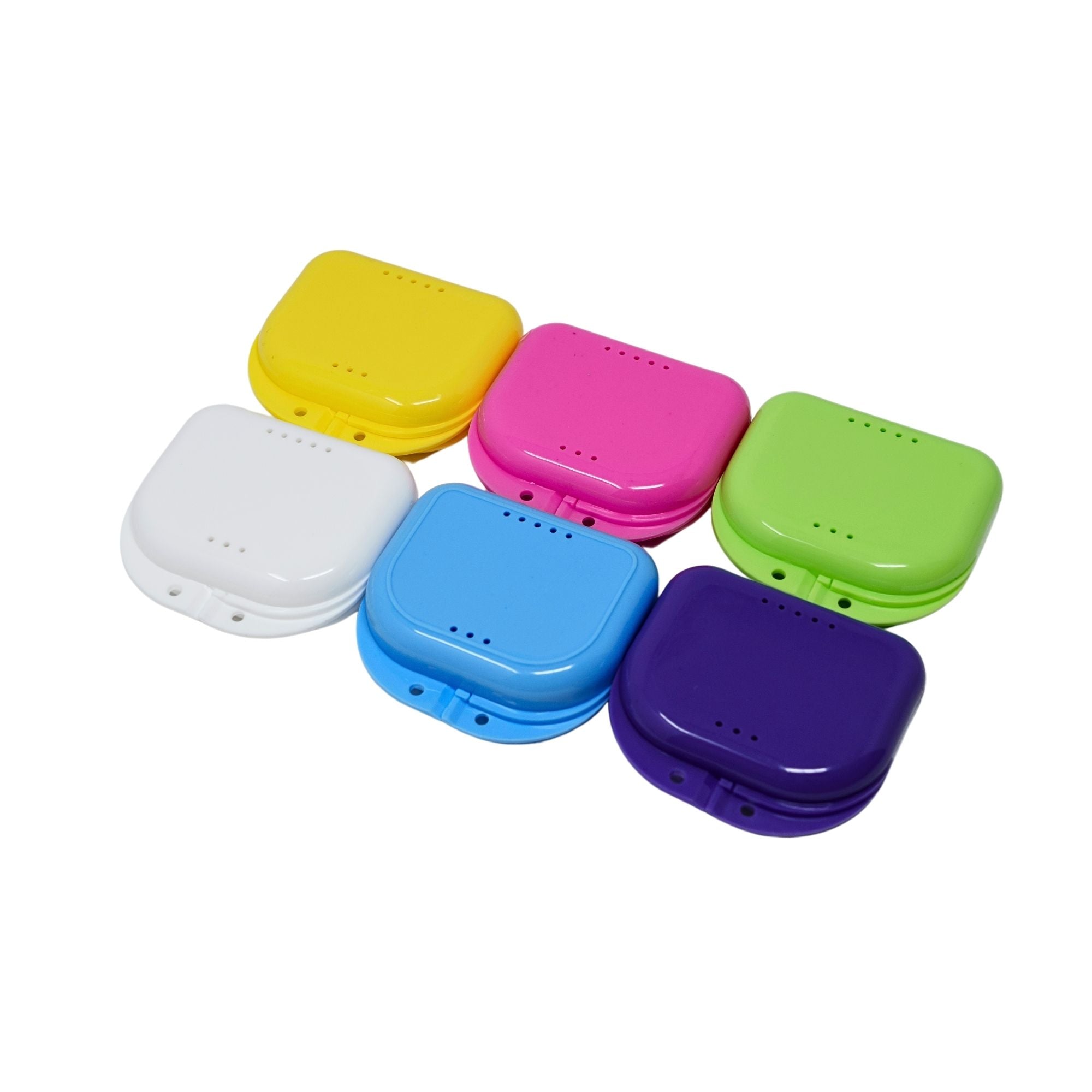 Retainer Boxes - Assorted Color - 12/pk - Trusted by Dental Clinics in