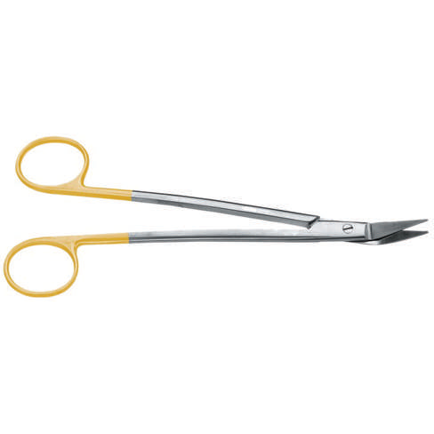 HiTeck Metzenbaum Fine (Delicate) Scissor, Straight, Blunt, Tungsten Carbide, 18CM – SKU 05-1826-18 | EBIKO Dental