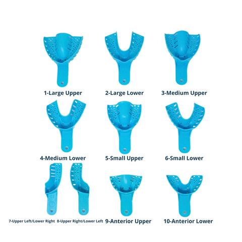 Plastic Impression Tray - 12/pk