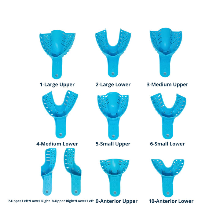 Plastic Impression Tray - 12/pk - Ebiko