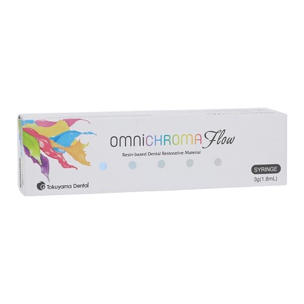 Tokuyama OMNICHROMA Flow Syringe – 1 Syringe (3g) – SKU TY-10220 | EBIKO Dental
