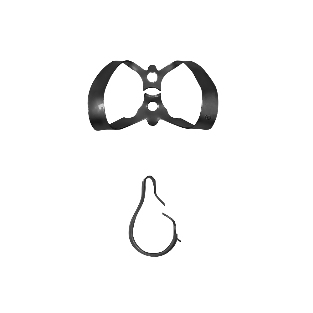 9 Anterior Teeth Rubber Dam Clamp - HiTeck Medical Instruments