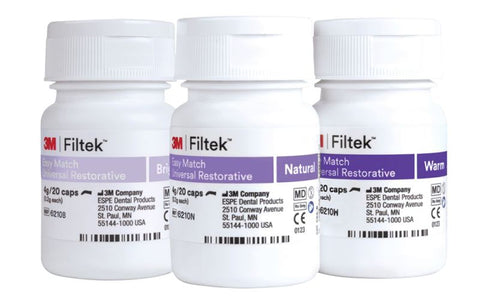 3M Filtek Easy Match Universal Restorative Unidose 0.2g 20/Pk