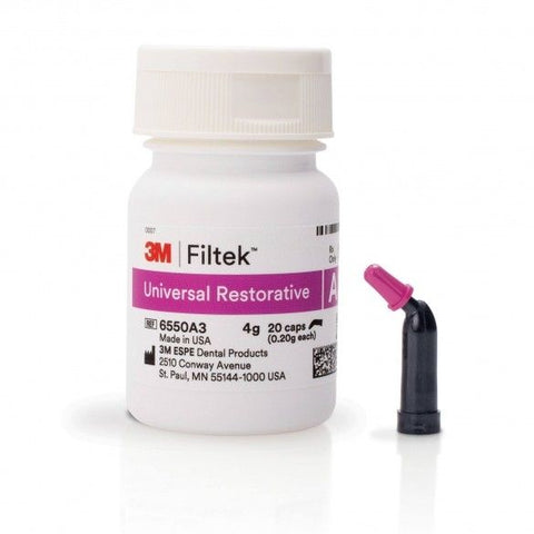 3M Filtek Universal Restorative Capsules 0.2g 20/Pk