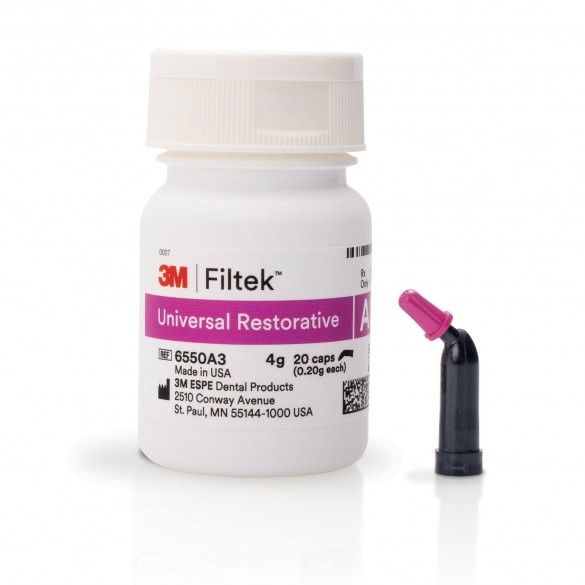 3M Filtek Universal Restorative Capsules 0.2g 20/Pk
