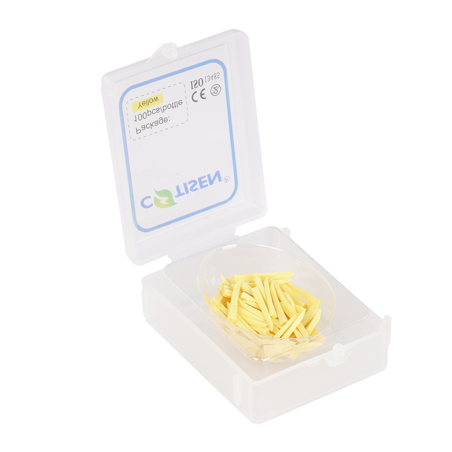 Eco-Friendly Wooden Wedges – 100 pcs/bottle