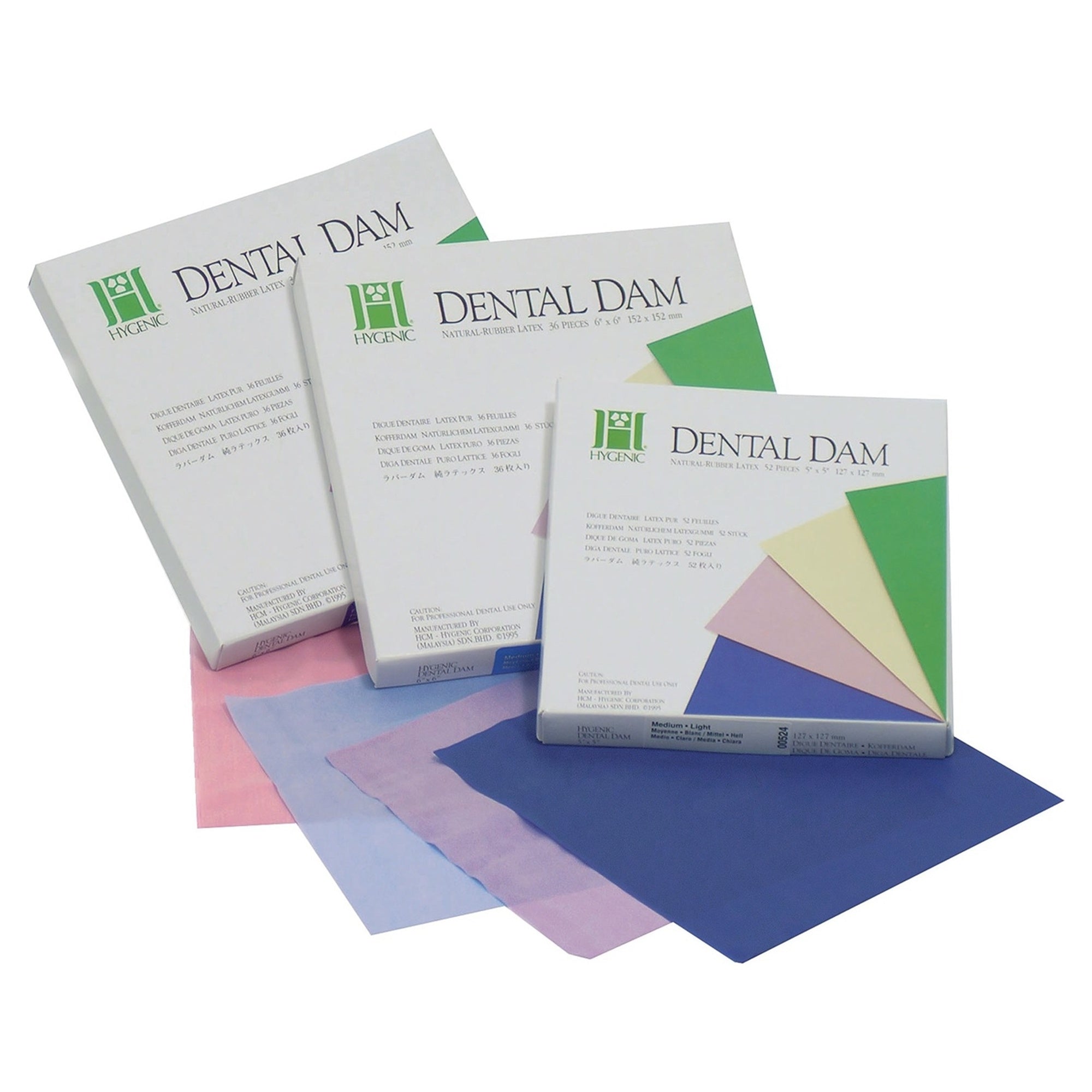 Coltene Hygenic Fiesta Latex Dental Dam | EBIKO Dental