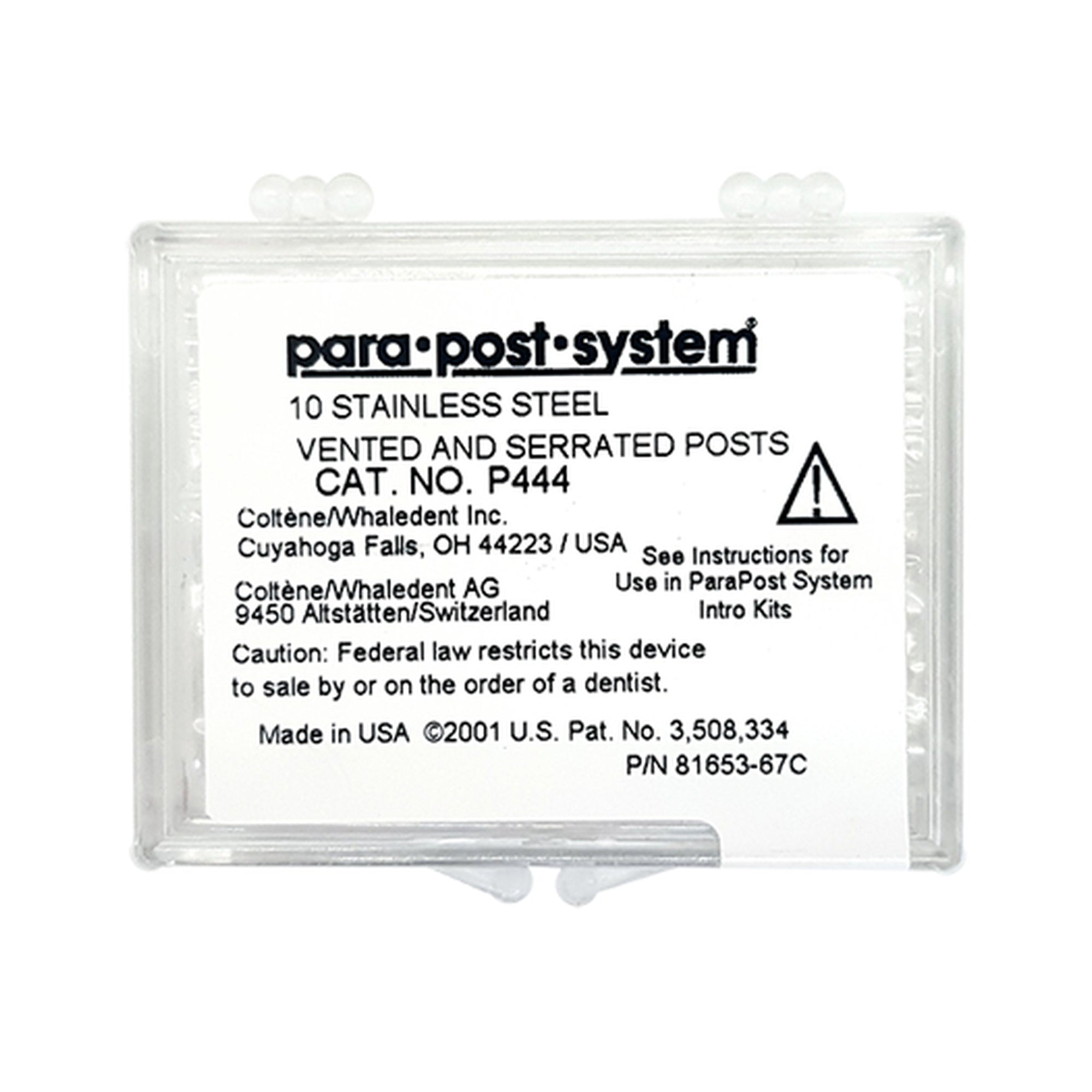 Coltene ParaPost Stainless Steel Posts | EBIKO Dental