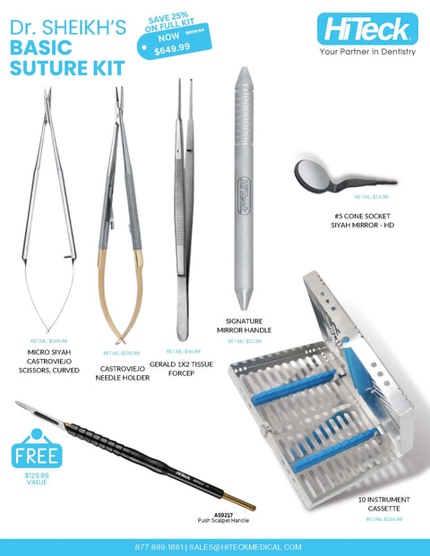 Dr. Sheikh's Basic Suture Kit