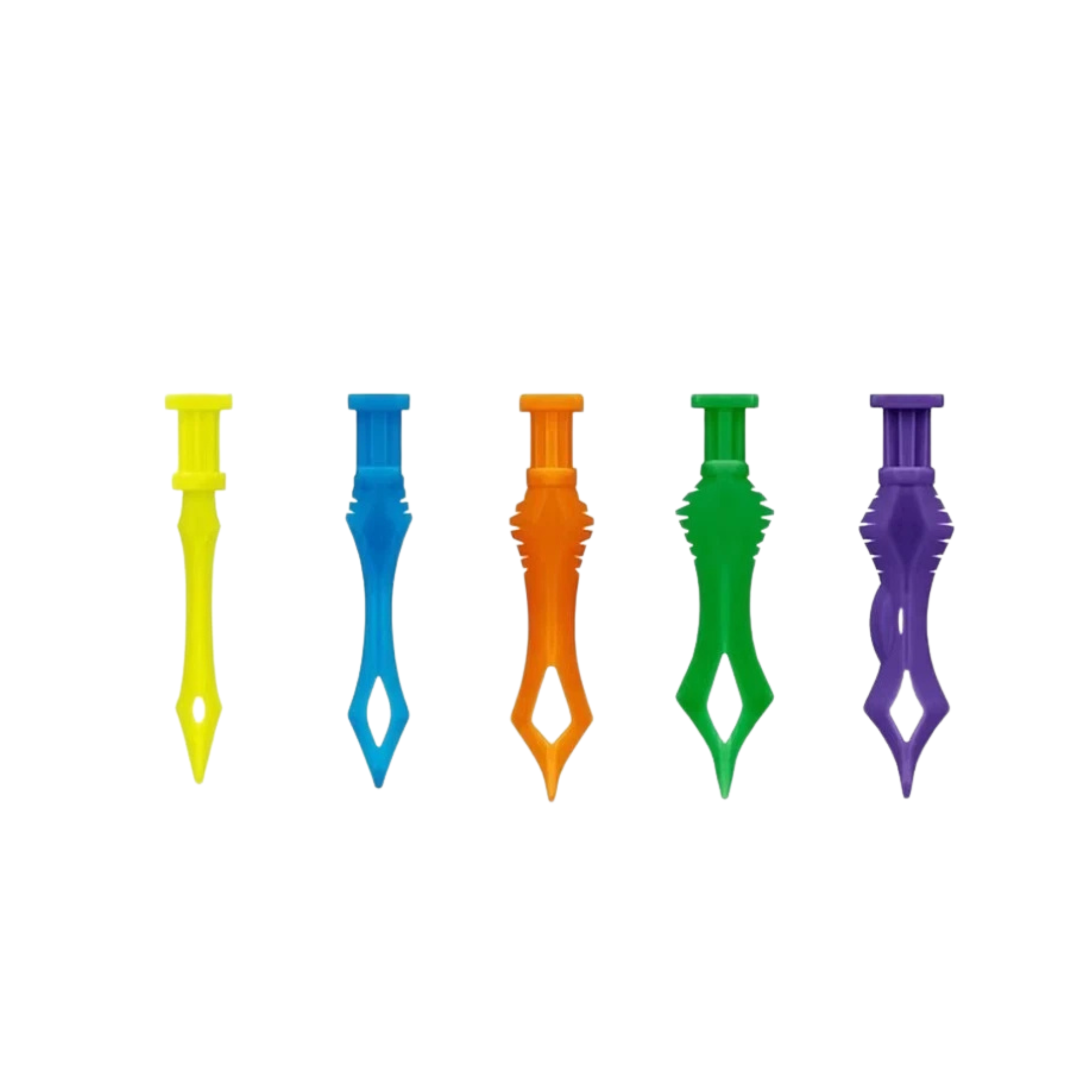 Diamond Wedge, Color Coded, 40/Box