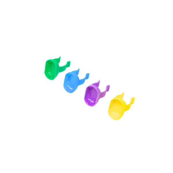 Ebiko disposable prophy rings dental mixing rings assorted colors 200 pack