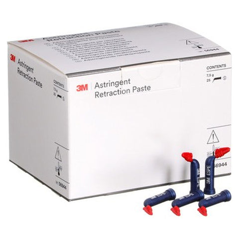 3M Astringent Retraction Paste Capsules 25/Pk
