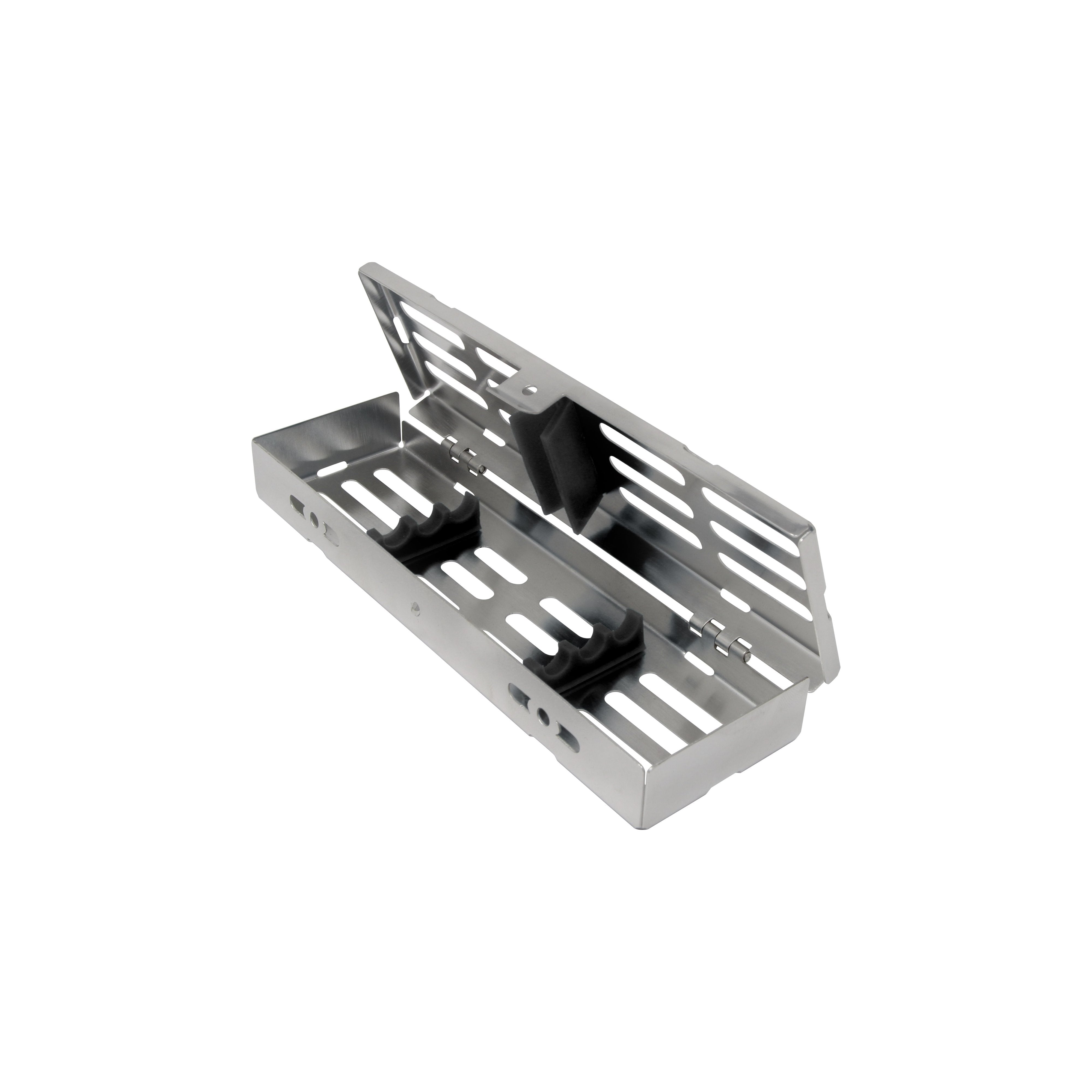 Sterilization Cassette for 3 Instruments - 180x55x22, W/O Lock, Non Detachable – SKU HMCT-1403 | EBIKO Dental