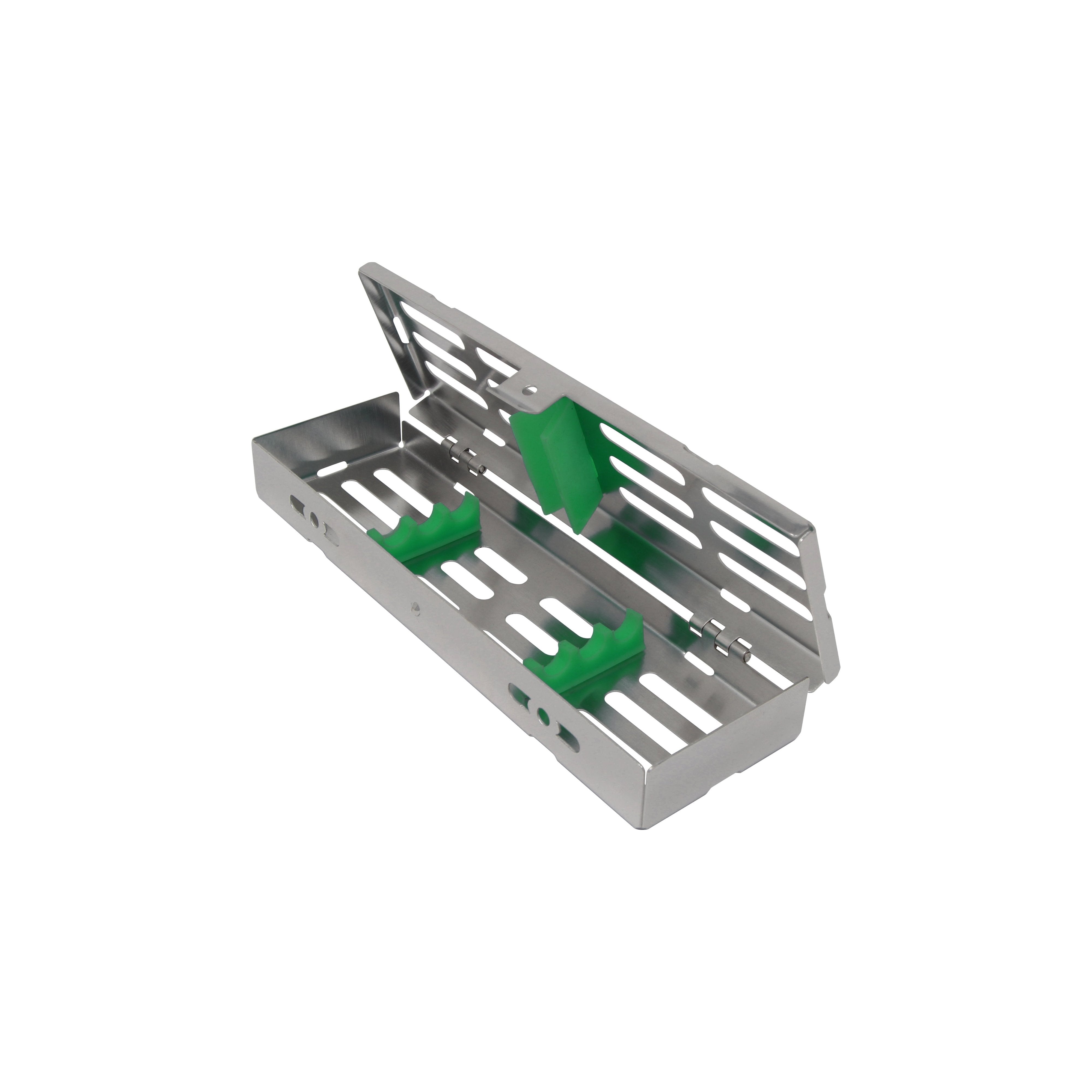 Sterilization Cassette for 3 Instruments - 180x55x22, W/O Lock, Non Detachable – SKU HMCT-1403 | EBIKO Dental