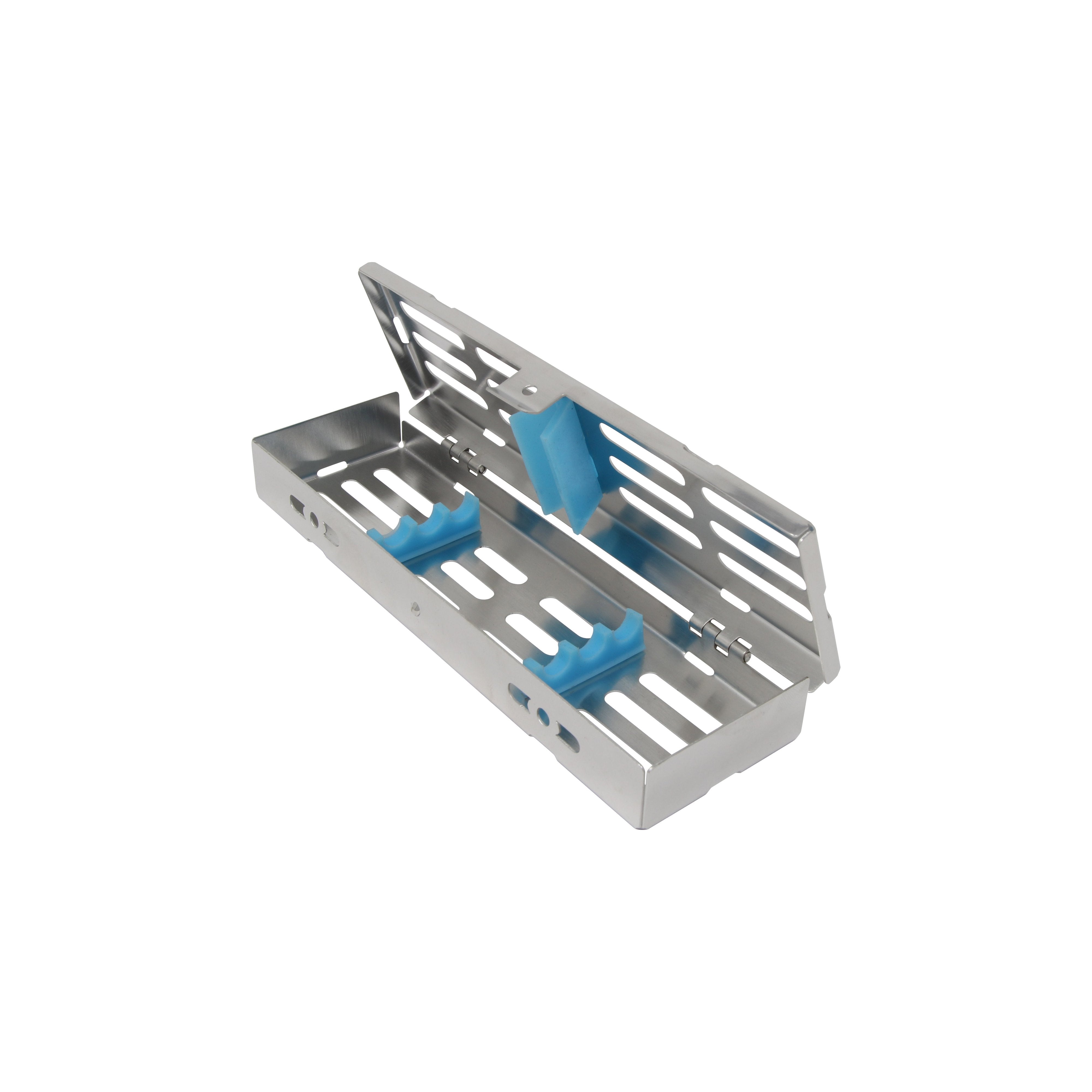 Sterilization Cassette for 3 Instruments - 180x55x22, W/O Lock, Non Detachable – SKU HMCT-1403 | EBIKO Dental