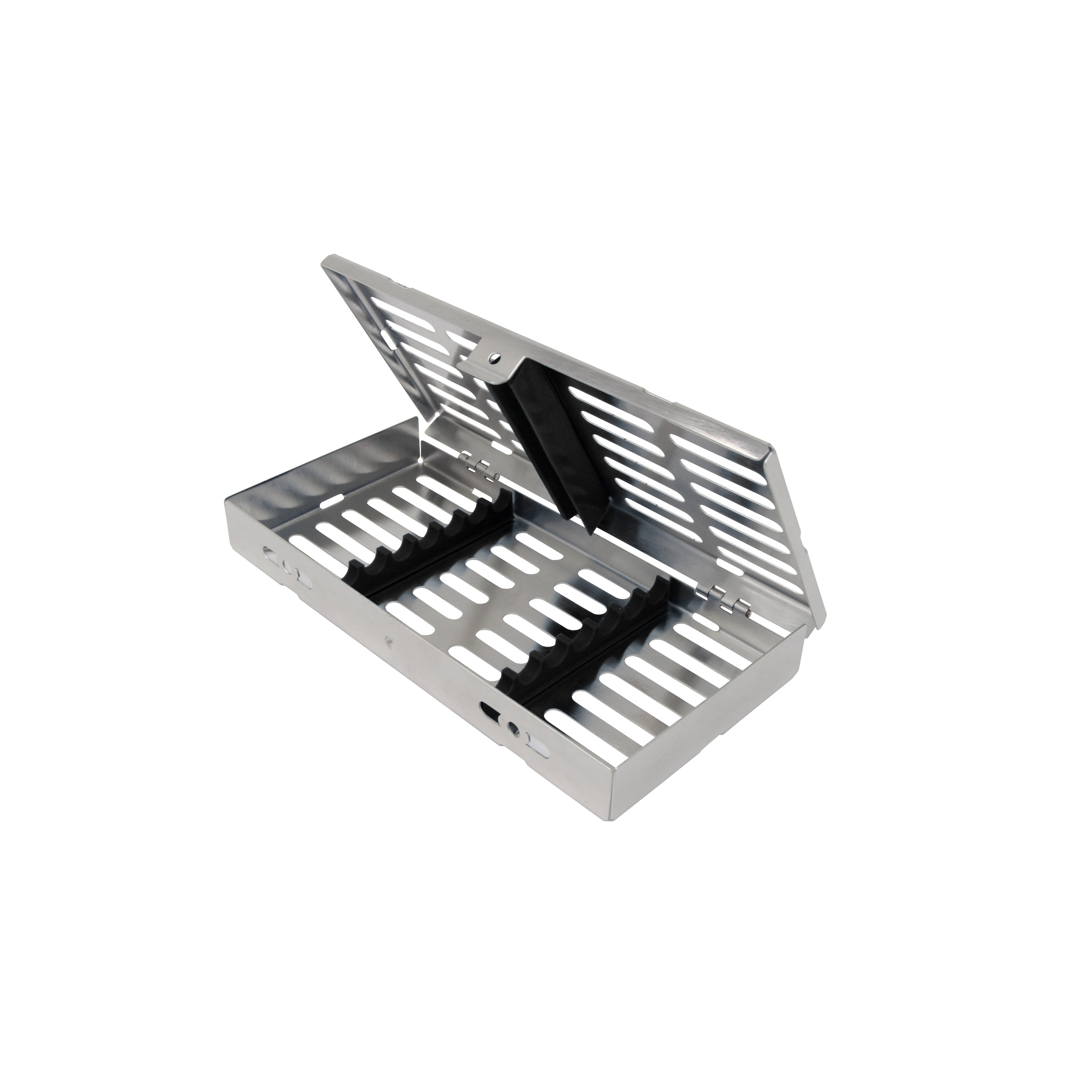 Sterilization Cassette for 7 Instruments - 180x90x22, W/O Lock, Non Detatchable – SKU HMCT-1407 | EBIKO Dental