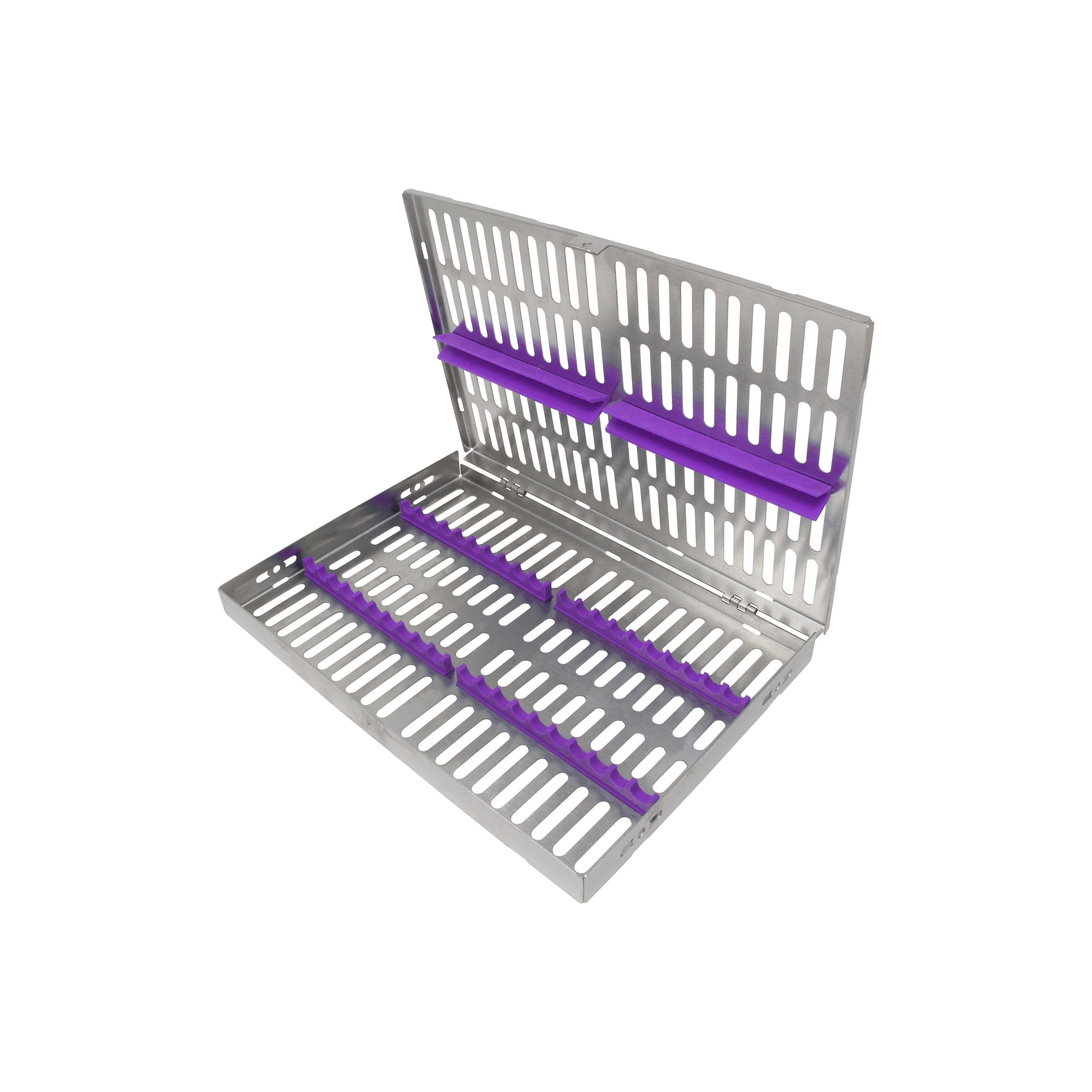 Sterilization Cassette for 20 Instruments - 260x180x22, W/O Lock, Non Detatchable – SKU HMCT-1420 | EBIKO Dental