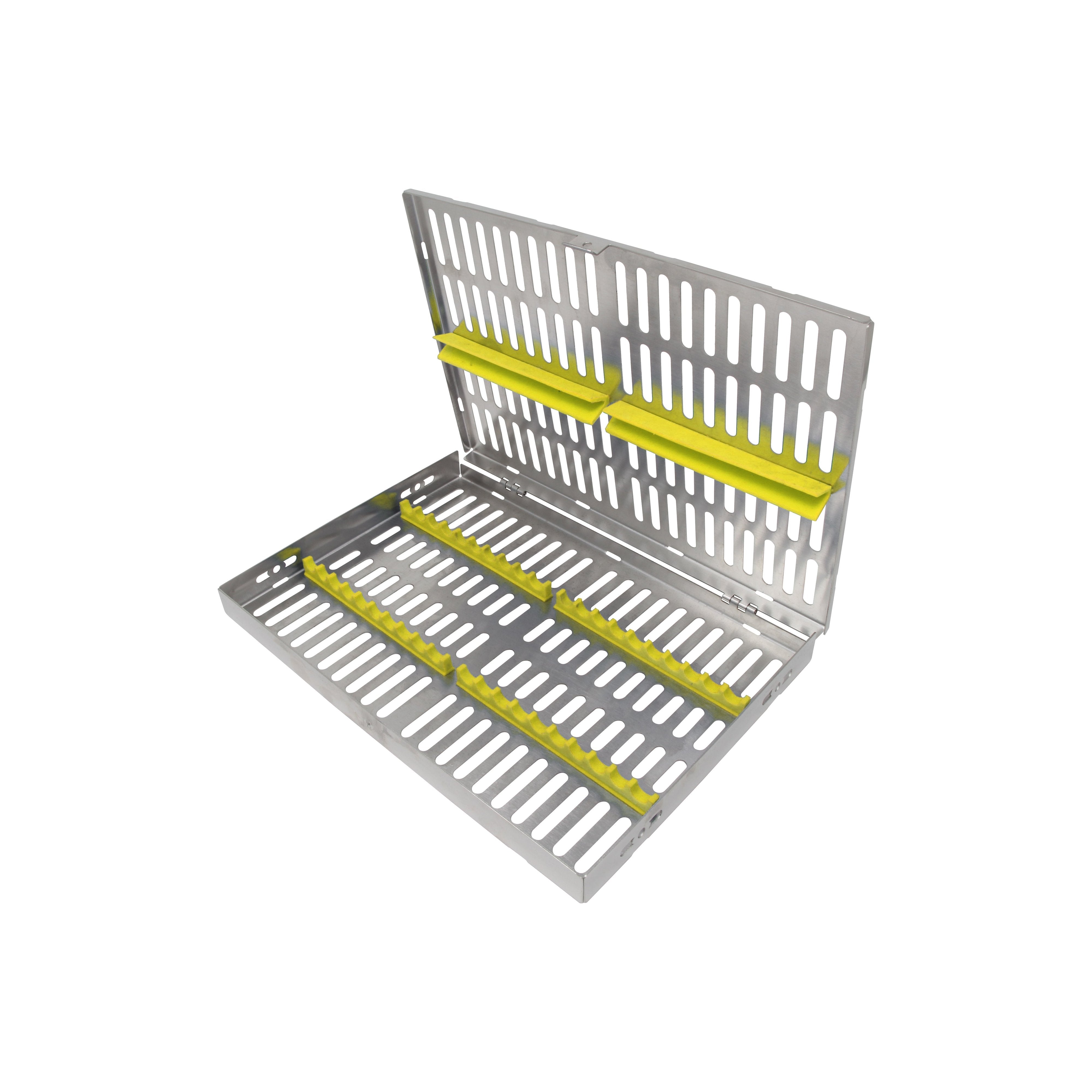 Sterilization Cassette for 20 Instruments - 260x180x22, W/O Lock, Non Detatchable – SKU HMCT-1420 | EBIKO Dental